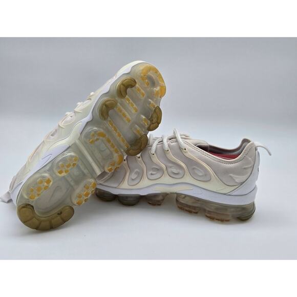 NIKE Air VaporMax Plus Men's White Ice Running Shoes Size: 10.5| 924453-100 - Picture 7 of 9